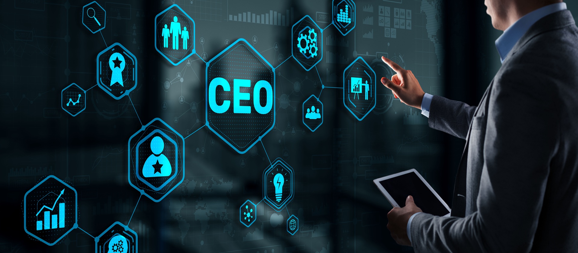 Digitale CEO-Strategiegrafik | Betriebliche Gesundheitsförderung 