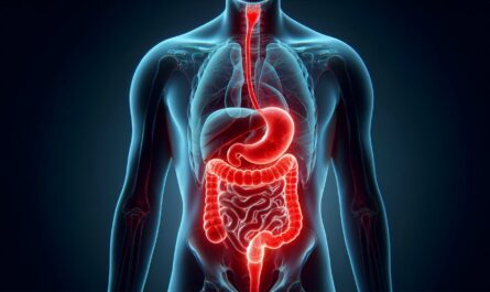 Anatomische Darstellung des Verdauungstrakts | Elfliq Liquid
